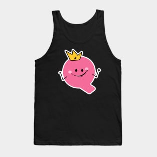 Funny Initial Letter Q - Queen Gift for Quirky Kids Tank Top